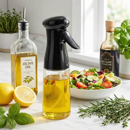 Olive Oil Sprayer – 200ml Premium Oil Mister for Air Fryer, BBQ & Salads